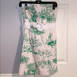 Lilly Pulitzer strapless dress